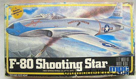 MPC 1/72 F-80 Shooting Star - 'Panther Queen' (Ex-Airfix), 1-4104 plastic model kit